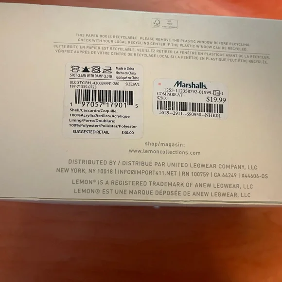 Lemon Women's Hand Knit Slippers - Cream - Picture 6 of 9